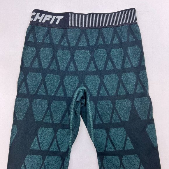 Adidas Womens Multicolor Techfit Elastic Waist Pull On Activewear Tights Size M - Picture 7 of 10